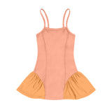 Preorder MOQ 5 pcs Each Solid Color Tulle Yoga Girl's Slip Dress