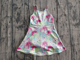 Preorder Samples GSD3708 Summer Coconut Trees Grove Yoga Girl's Dress Onesie