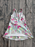 Preorder Samples GSD3708 Summer Coconut Trees Grove Yoga Girl's Dress Onesie