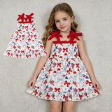 GSD3723 4th of July USA Flag Ice Cream Girl's Dress