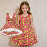 GSD3800 Softball Yoga Girl's Dress Onesie