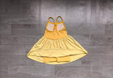 Preorder Samples GSD3982 Solid Color Princess Yoga Girl's Dress Onesie