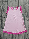 Preorder Samples GSD4052 Summer Colors Scallop Edge Girl's Dress