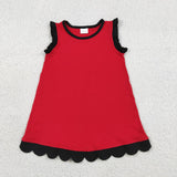 GSD4057 Summer Colors Scallop Edge Girl's Dress