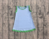 Preorder Samples GSD4060 Summer Colors Scallop Edge Girl's Dress