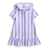 Preorder MOQ 5 pcs Each Style Colorful Stripe Summer Swimsuit Coverup Dress
