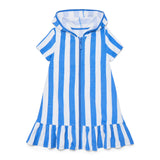 Preorder MOQ 5 pcs Each Style Colorful Stripe Summer Swimsuit Coverup Dress