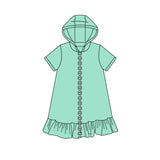 Preorder MOQ 5 pcs Each Style Solid Color Colorful  Summer Swimsuit Coverup Dress