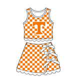 NO MOQ GSD4282 pre-order samples toddler clothes state print girl summer yoga set-real pic 2026.8.20