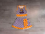 NO MOQ GSD4285 pre-order samples toddler clothes state print girl summer yoga set-real pic 2026.8.20