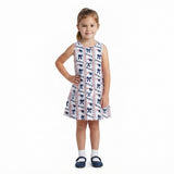 GSD4293 School Team PATRIOTS Girl's Dress
