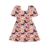 Preorder MOQ 5 pcs Each Style Western Flower Kids Matching Clothes