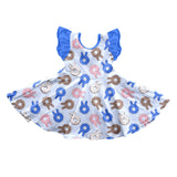 Preorder MOQ 5 pcs Each Style Easter Bunny Ruffles Girl‘s Dress-2026.8.28