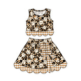 Preorder MOQ 5 pcs Each Style Easter Bunny Yoga Girls Kids Matching Clothes