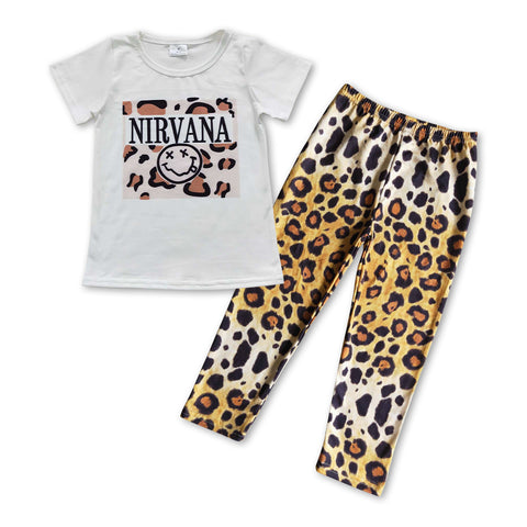 GSPO0838 NIRVANA Leopard Girl's Set