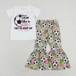 GSPO1263 Flower Soccer Girls Set