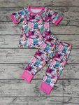 GSPO1332 1989 Singer Star Pink Girls Pajamas Set