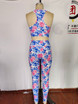 Preorder GSPO1691 Flower Women Adult Yoga Clothes