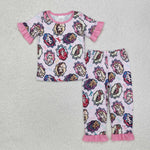 GSPO1846 Princess Pink Girls Pajamas Set