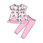 Preorder 05.16 GSPO2019 Pumpkin Bows Pink Girls Set
