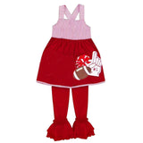 Preorder MOQ 5 Pcs Each Style Football Team Game Cheer Girls Outfits