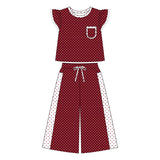 Preorder MOQ 5 Pcs Each Style Colorful Dots Cute Girls Outfits