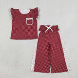 RTS Each Style Colorful Dots Cute Girls Outfits