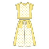 Preorder MOQ 5 Pcs Each Style Colorful Dots Yoga Cute Girls Outfits