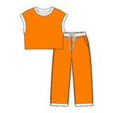 Preorder MOQ 5 Pcs Each Color Colorful Solid Color Girls Outfits