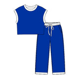 Preorder MOQ 5 Pcs Each Color Colorful Solid Color Girls Outfits