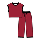 Preorder MOQ 5 Pcs Each Color Colorful Solid Color Girls Outfits