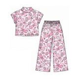 Preorder MOQ 5 pcs Each Style Easter Bunny Camo Pink Kids Matching Clothes