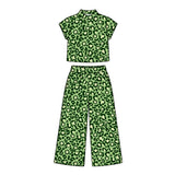 Preorder MOQ 5 pcs Each Style Saint Patrick Leaves Mockneck Kids Matching Clothes