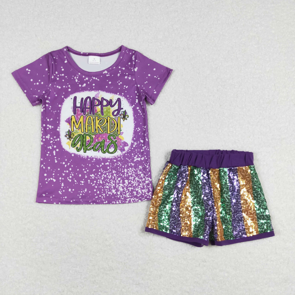 Mardi gras sequin on sale shorts