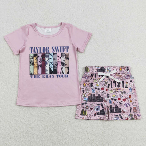GSSO0646 1989 Singer Star Girls Shorts Set