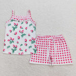 GSSO0866 Strawberry Girls Shorts Set