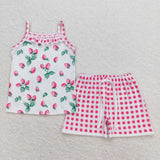 GSSO0866 Strawberry Girls Shorts Set