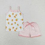 GSSO0909 Fruit Stripe Girls Shorts Set