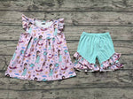 GSSO0912 Princess Girls Shorts Set