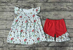 GSSO1043 Mermaid Girls Shorts Set