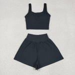 US Warehouse GSSO2647 Active Wear Sports Women Adult's Yoga Shorts Clothes