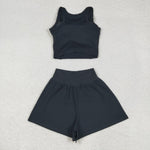 US Warehouse GSSO2649 Active Wear Sports Women Adult's Yoga Shorts Clothes