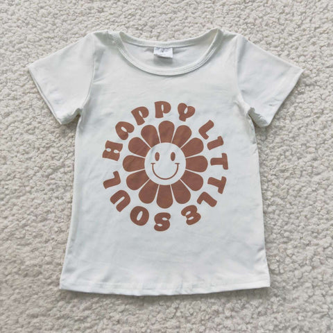 GT0222 Happy Little Soul Girl Shirt Top