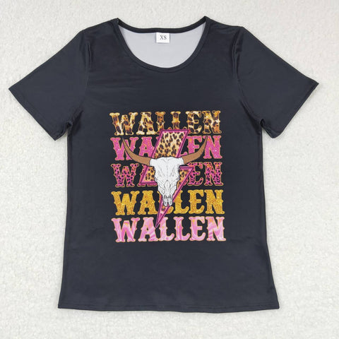 GT0343 WALLEN Black Adult's Shirt Top