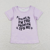 GT0432 It's Me Singer Girl Kids Shirt Top