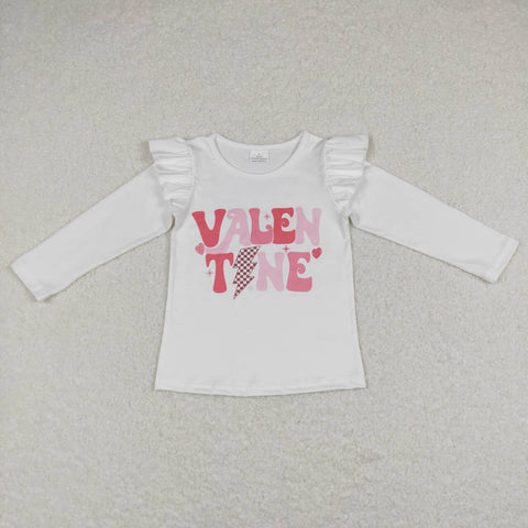 GT0440 Valentine Pink Girl Kids Shirt Top