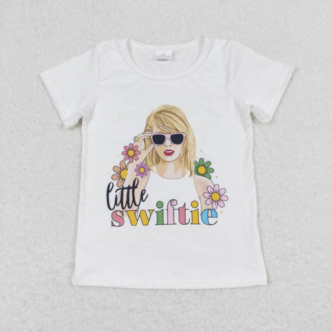 GT0491 Singer Star Little Swiftie Flower Girl Shirt Top
