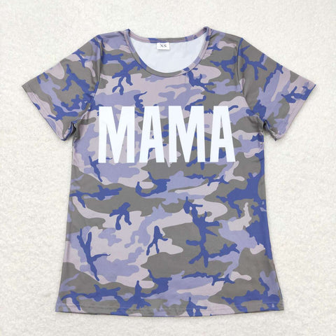 GT0510 MAMA Camo Adult's Shirt Top