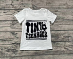 GT0527 Tiny Teenager White Kids Shirt Top