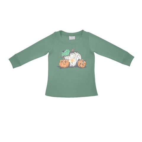 Preorder 06.12 GT0623 Pumpkin Mallard Green Boy's Kids Shirt Top